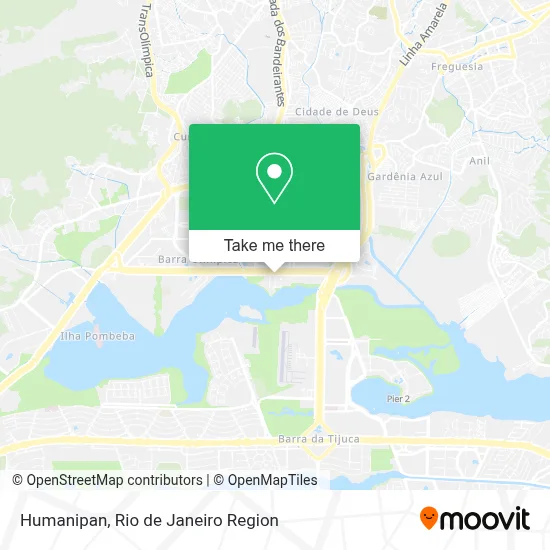Humanipan map