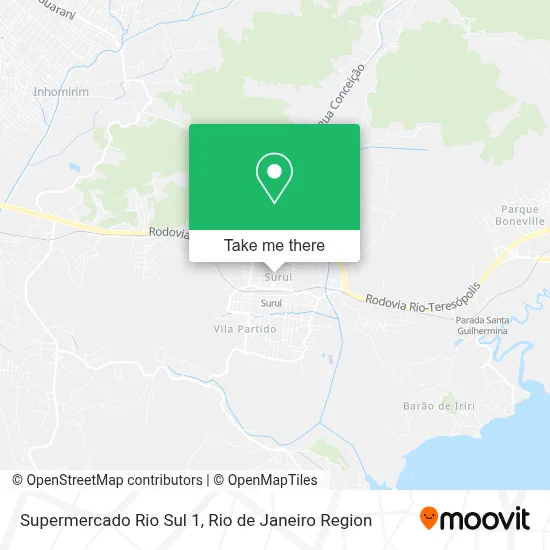 Supermercado Rio Sul 1 map