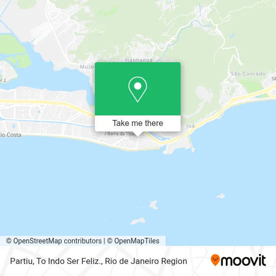 Partiu, To Indo Ser Feliz. map