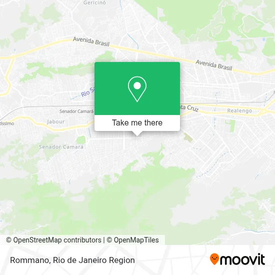 Rommano map