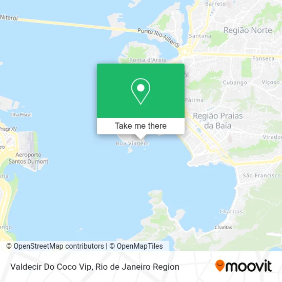 Valdecir Do Coco Vip map