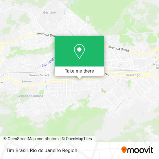 Tim Brasil map