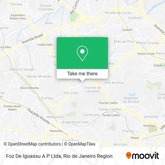 Foz De Iguassu A P Ltda map