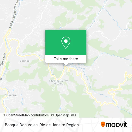 Bosque Dos Vales map