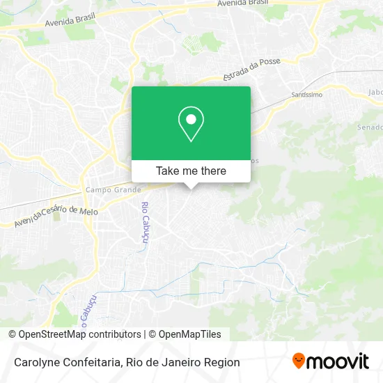 Carolyne Confeitaria map