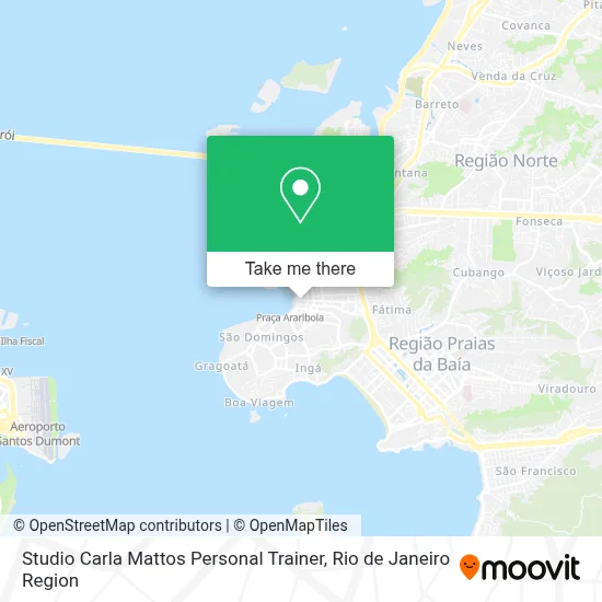 Studio Carla Mattos Personal Trainer map