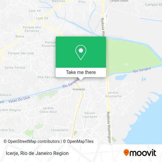 Icerje map