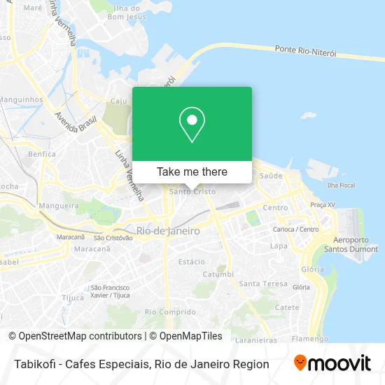 Tabikofi - Cafes Especiais map