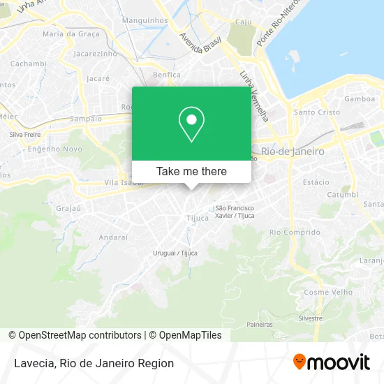 Lavecia map