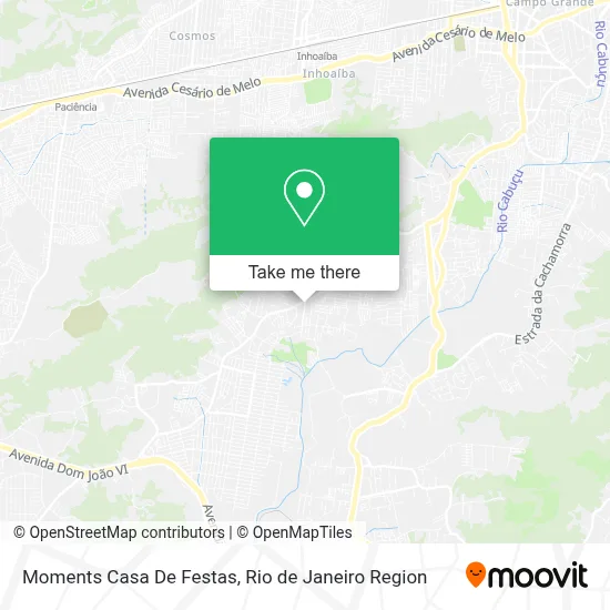 Moments Casa De Festas map