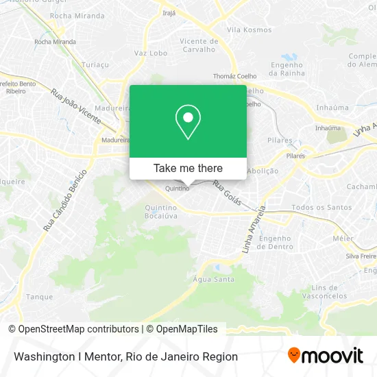 Washington I Mentor map