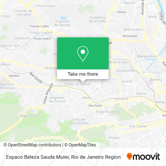Espaco Beleza Saude Muler map