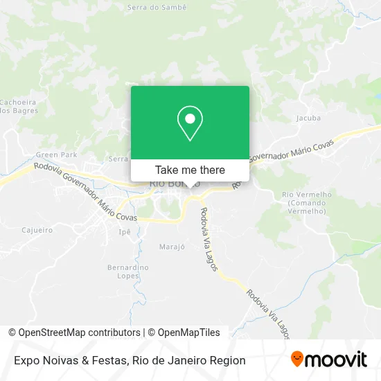 Expo Noivas & Festas map