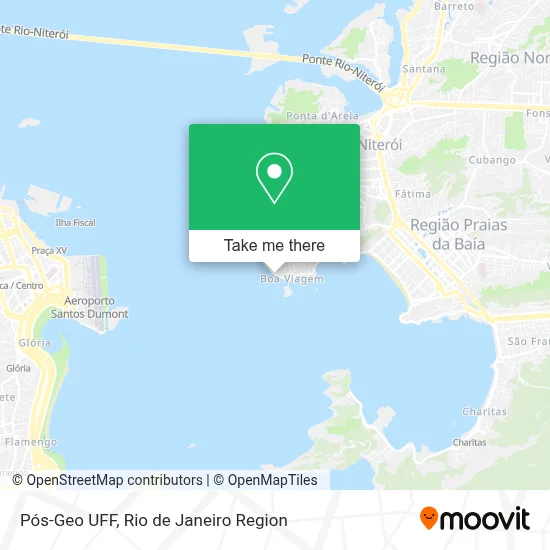 Pós-Geo UFF map