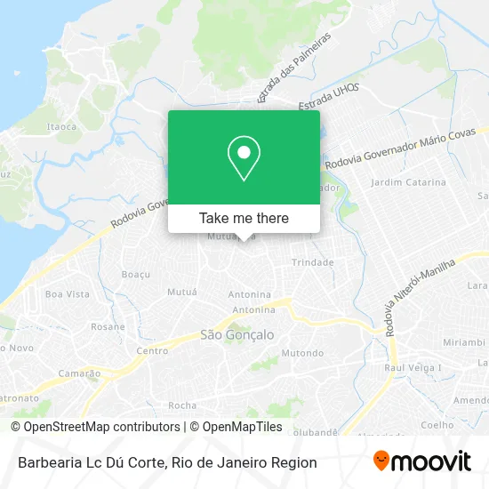 Barbearia Lc Dú Corte map
