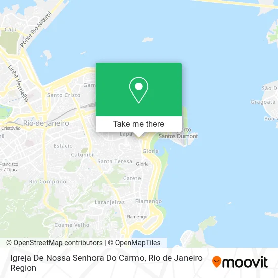 Igreja De Nossa Senhora Do Carmo map