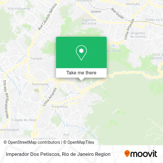 Imperador Dos Petiscos map