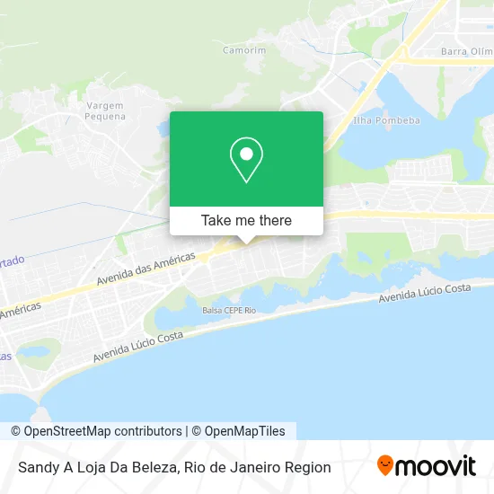 Sandy A Loja Da Beleza map