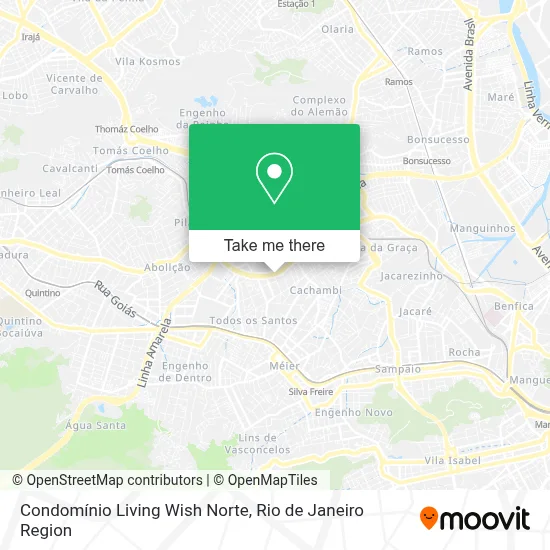 Condomínio Living Wish Norte map