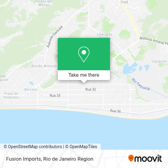 Fusion Imports map
