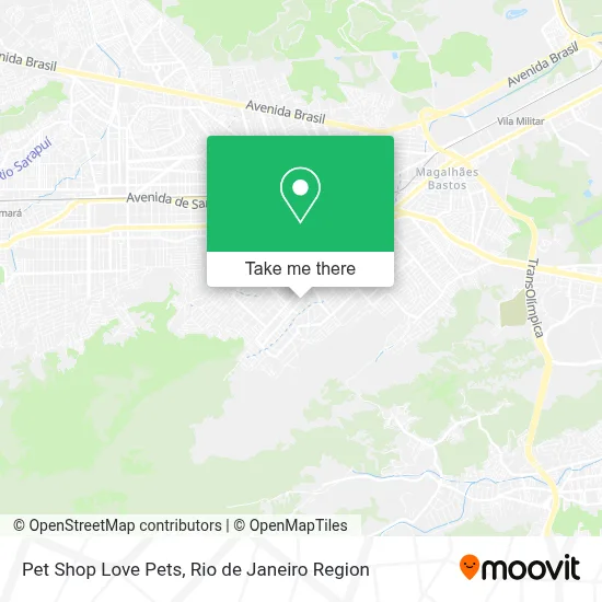 Pet Shop Love Pets map