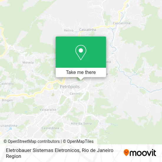 Eletrobauer Sistemas Eletronicos map