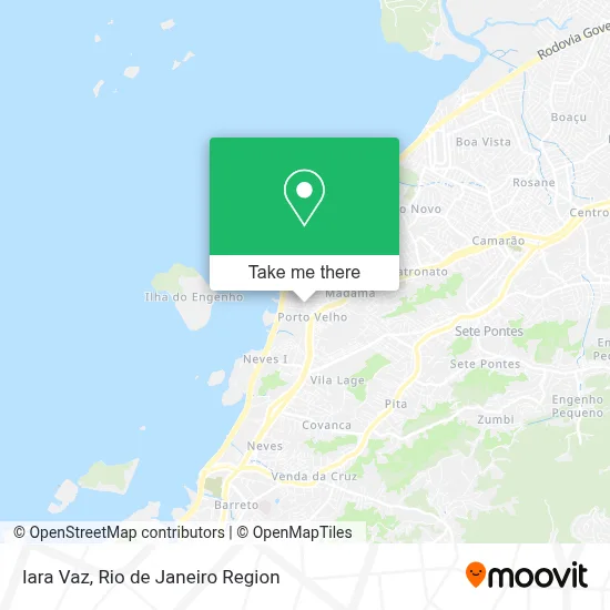 Iara Vaz map