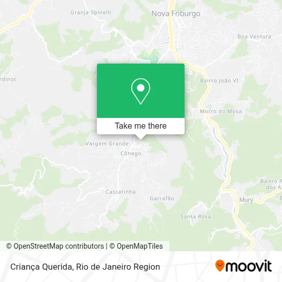 Criança Querida map