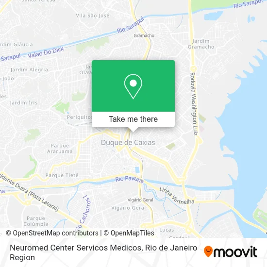 Neuromed Center Servicos Medicos map