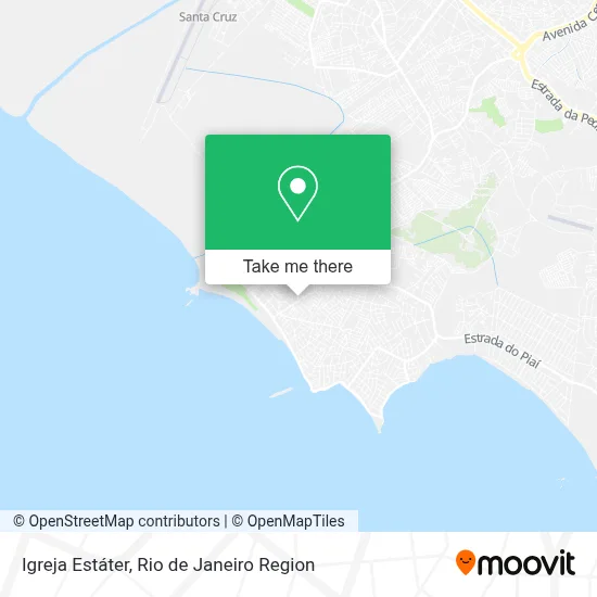 Igreja Estáter map