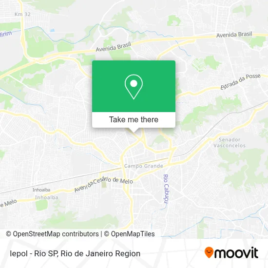 Iepol - Rio SP map