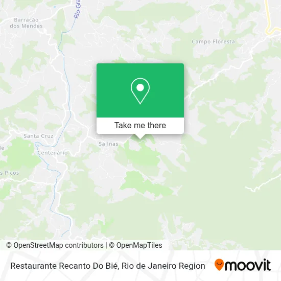 Restaurante Recanto Do Bié map