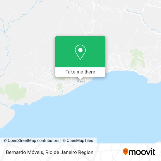 Bernardo Móveis map