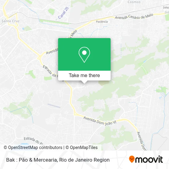 Bak : Pão & Mercearia map