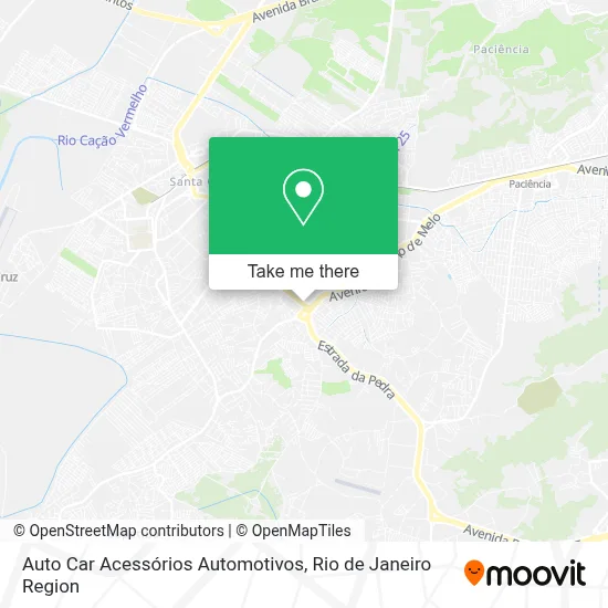 Auto Car Acessórios Automotivos map