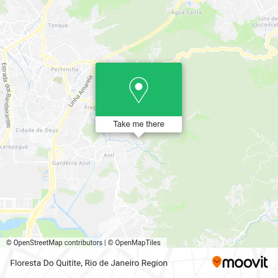 Floresta Do Quitite map