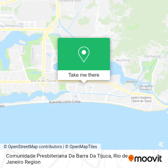 Comunidade Presbiteriana Da Barra Da Tijuca map