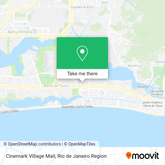 Cinemark Village Mall map