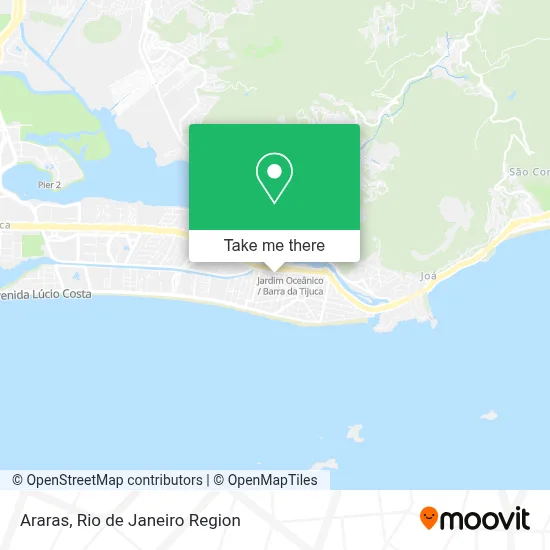 Araras map