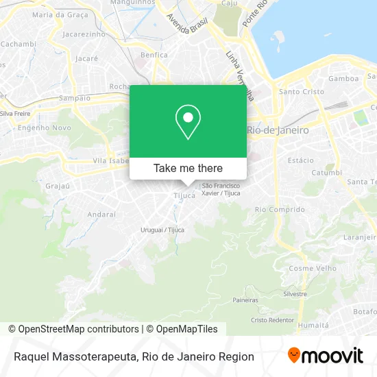 Raquel Massoterapeuta map