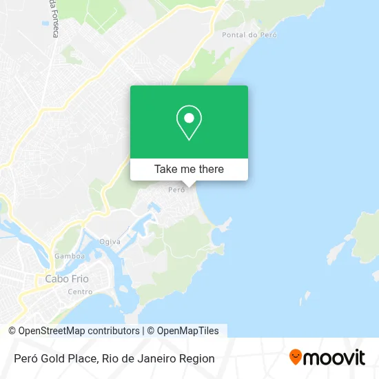 Peró Gold Place map