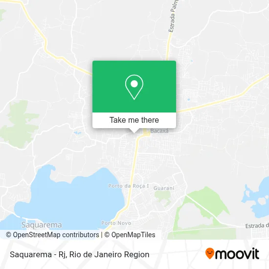 Saquarema - Rj map