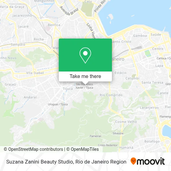 Suzana Zanini Beauty Studio map
