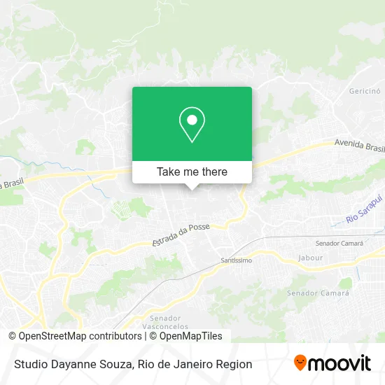 Studio Dayanne Souza map