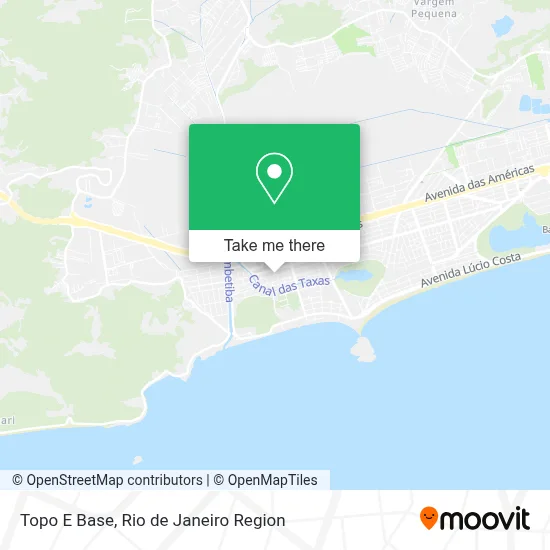 Topo E Base map