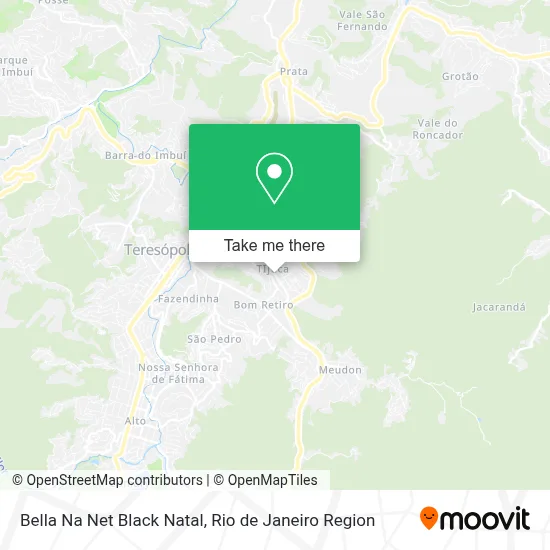 Bella Na Net Black Natal map