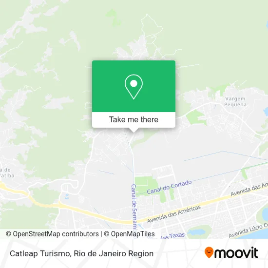 Catleap Turismo map