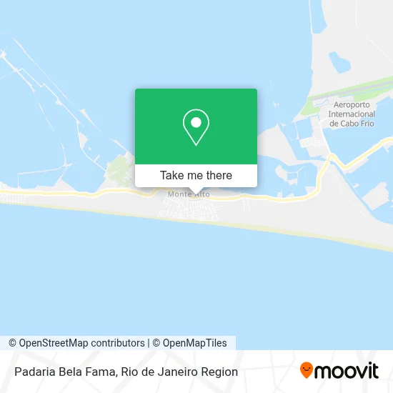 Padaria Bela Fama map