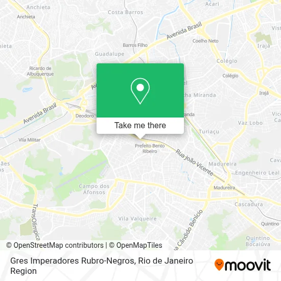 Gres Imperadores Rubro-Negros map