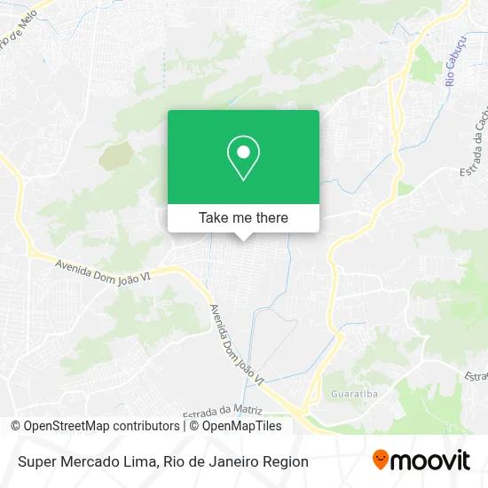 Super Mercado Lima map